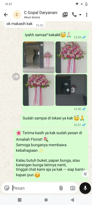 Pengiriman Karangan Bunga Dadapan Pringkuku